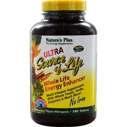 Nature's Plus Ultra Source of Life No Iron - 180 tablets
