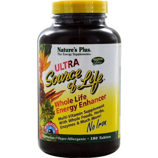 Nature's Plus Ultra Source of Life No Iron - 180 tabl.