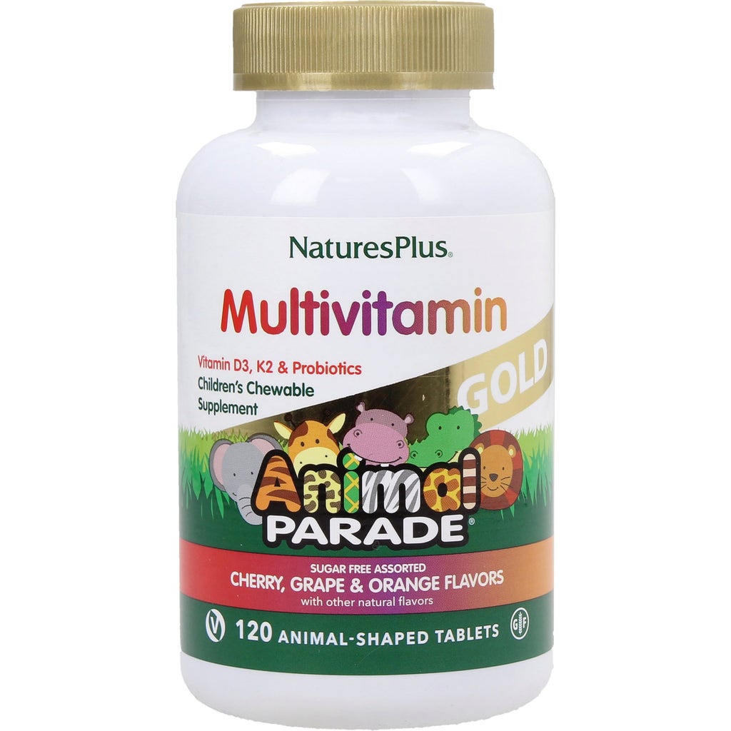 Animal Parade GOLD Multivitamin - Multi Fruit - NaturesPlus - VitalAbo ...