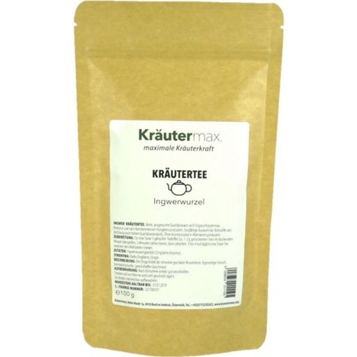 Kräutermax Gyömbér gyökér Gyógytea - 100 g