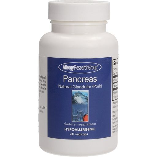 Allergy Research Group Capsule di Pancreas Organico di Maiale - 60 capsule