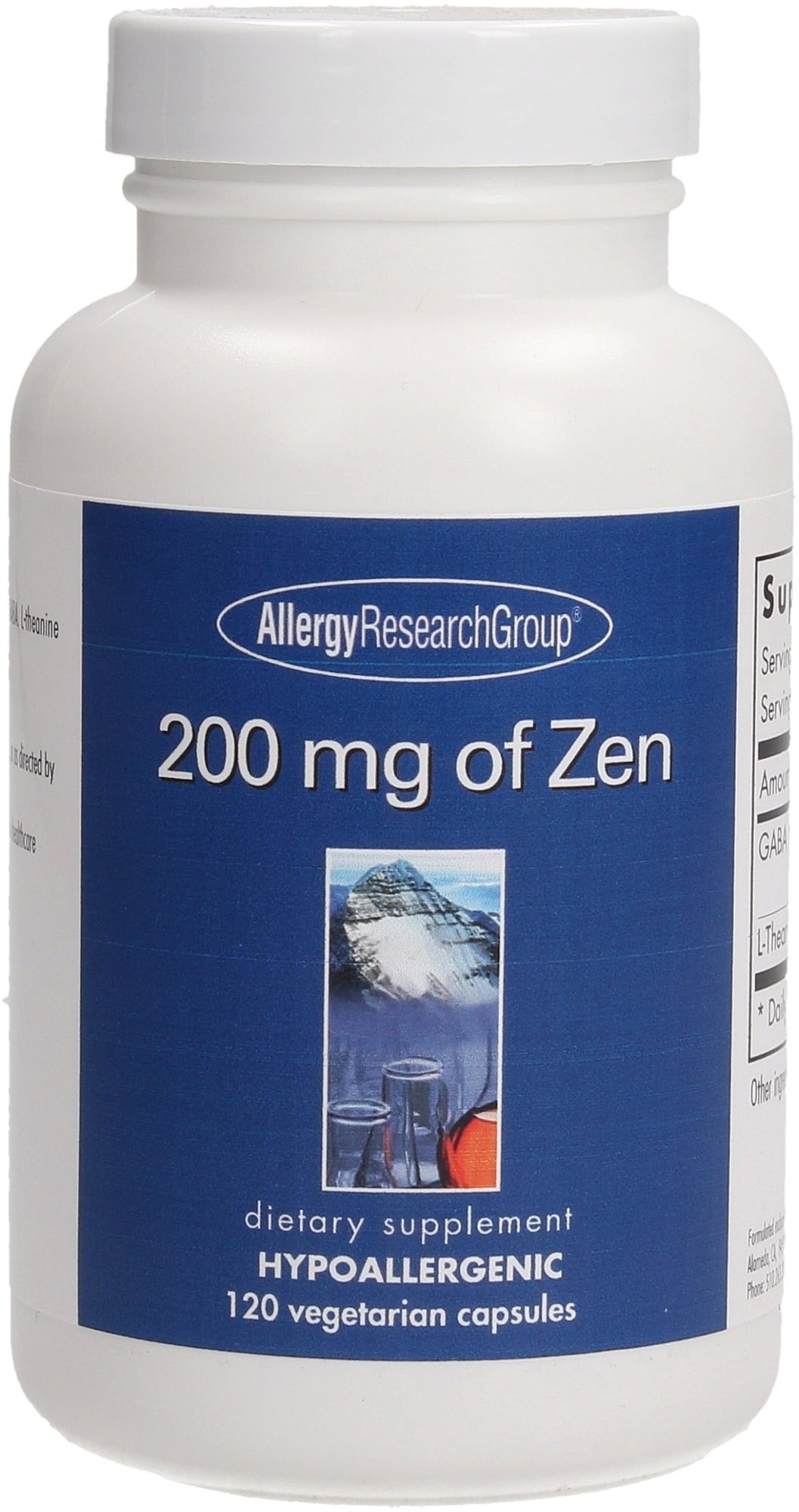 Allergy Research Group 200 mg of Zen