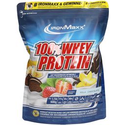 ironMaxx 100% Whey Protein Sacchetto da 500g