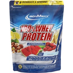ironMaxx 100% Whey Protein  500 g Beutel - Haselnuss