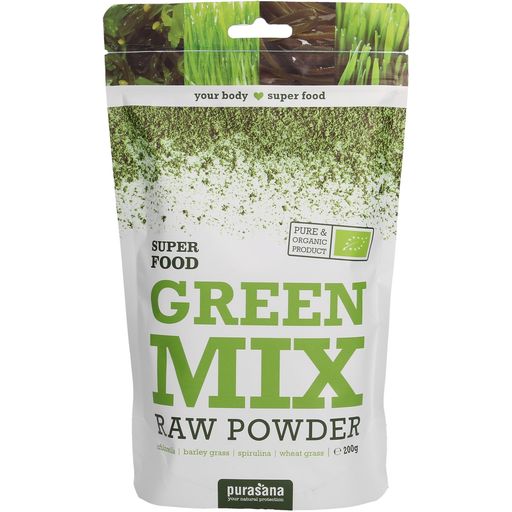 Purasana Organic Green Mix Powder - 200 g