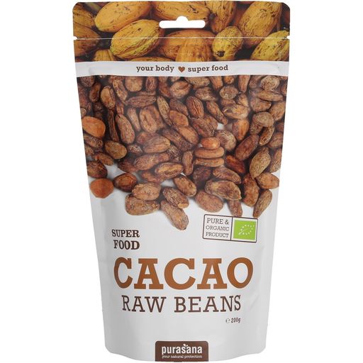 Purasana Organic Cocoa Beans - 200 g