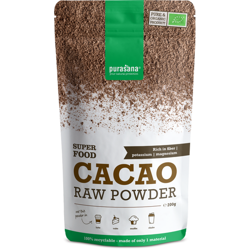 Purasana Kakao Pulver BIO - 200 g
