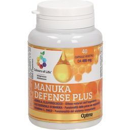 Optima Naturals Manuka Defence Plus - 40 Cápsulas vegetais