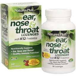 Nature's Plus Adult’s Ear, Nose & Throat - 60 comprimés à sucer