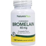 Nature's Plus Bromelaína Mastigável 40 mg