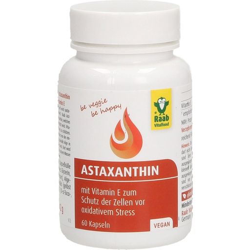 Raab Vitalfood Astaxantín - 60 kapsúl