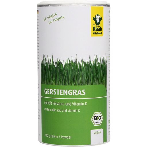 Raab Vitalfood Gerstengras Pulver Bio - 140 g