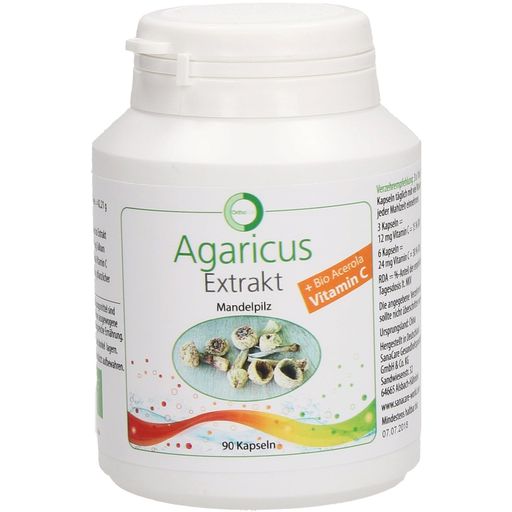 Sana Agaricus-uute, luomu - 90 kapselia