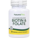 Nature's Plus Biotin i folna kiselina