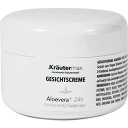 Kräutermax Gesichtscreme Aloevera+ 24h - 100 ml
