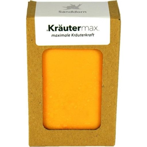 Kräutermax Pflanzenölseife Sanddorn - 100 g