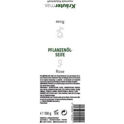 Kräutermax Plantaardige Oliezeep Roos - 100 g