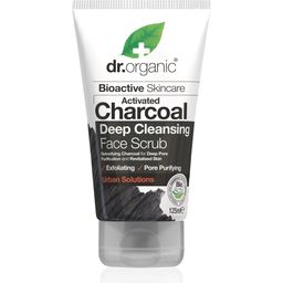 Dr. Organic Activated Charcoal Пилинг за лице - 125 мл