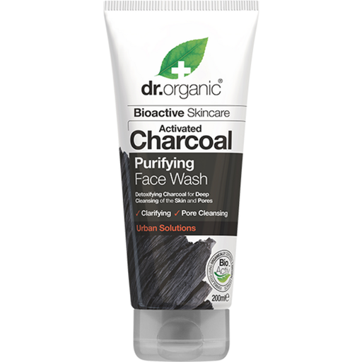 Dr. Organic Activated Charcoal arctisztító - 200 ml