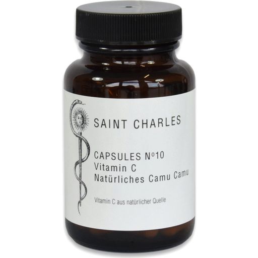 Saint Charles N°10 - C-vitamin Naturlig Camu Camu - 60 Kapslar