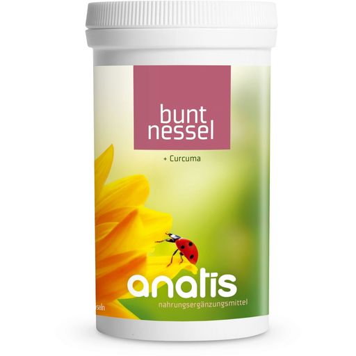 anatis Naturprodukte Buntnessel + Curcuma - 180 Kapseln
