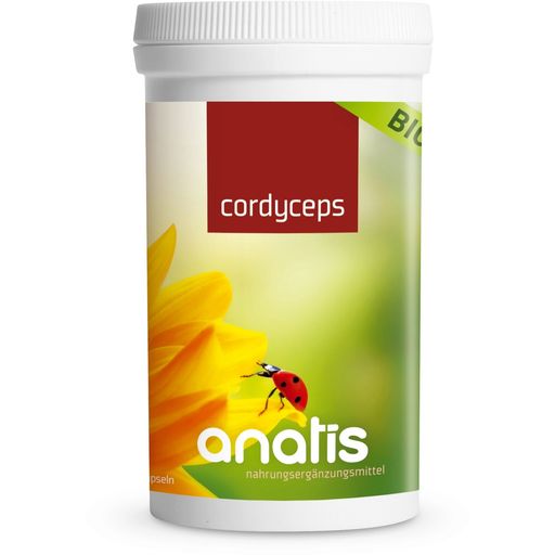 anatis Naturprodukte Seta Cordyceps sinensis Bio - 180 cápsulas