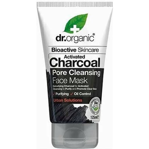 Dr. Organic Activated Charcoal Purifiying Face Mask - 125 ml