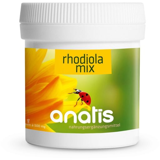 anatis Natúrtermékek Rhodiola Mix + Cordyceps + Yams - 60 kapszula