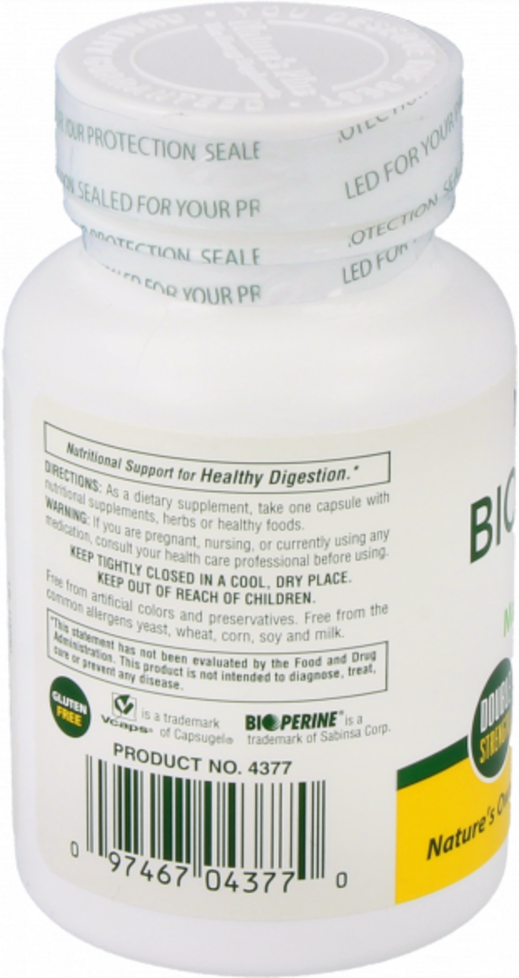 Nature's Plus Bioperine 10 mg - 90 veg. kapselia