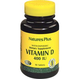 Nature's Plus Vitamina D 400 UI Idrosolubile - 90 compresse