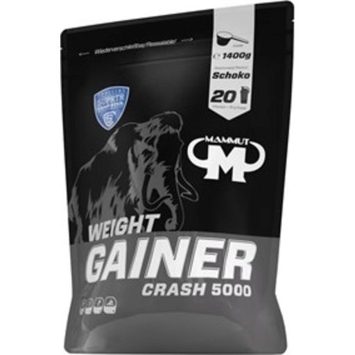 Mammut Weight Gainer Crash 5000 - Chocolat - 1.400 g