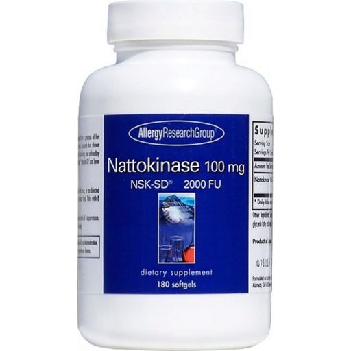 Allergy Research Group NattoZyme NSK-SD 100 mg - 180 cápsulas blandas