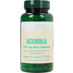 bios Naturprodukte Acerola 500 mg - 100 Kapsułek