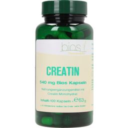 bios Naturprodukte Créatine - 540 mg. - 100 gélules