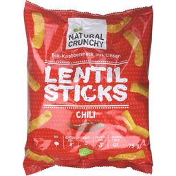 NATURAL CRUNCHY Sticks de Lentilles - Goût Chili - 75 g