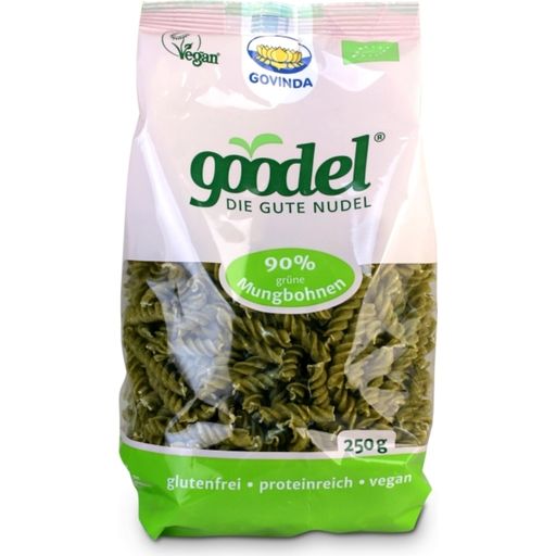 Goodel -  Pasta BIO con Fagioli Verdi Mung e Semi di Lino - 250 g