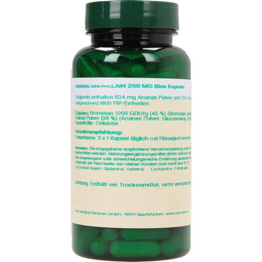 bios Naturprodukte Bromelina de Piña 250 mg - 100 cápsulas