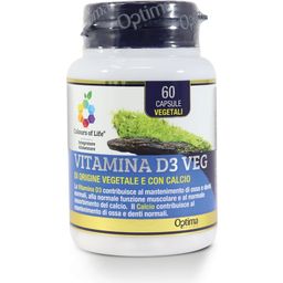 Optima Naturals Vegán D3-vitamin - 60 kapszula