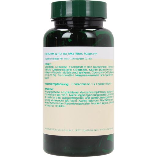 bios Naturprodukte Coenzyme Q-10 - 60 mg. - 100 gélules