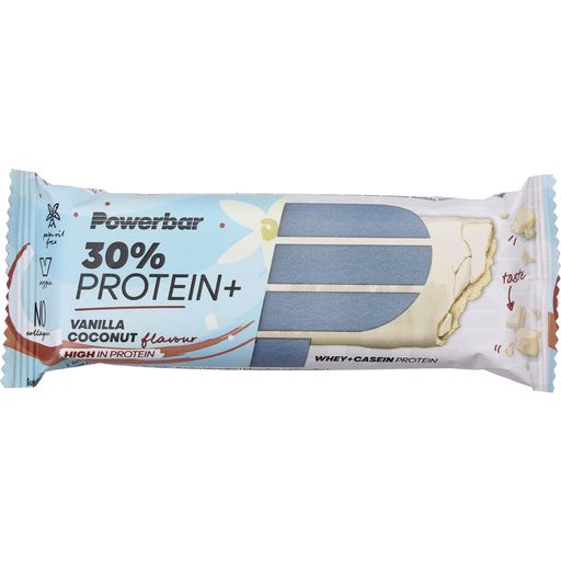 Powerbar 30% Protein Plus tablica - Vanilija-Kokos