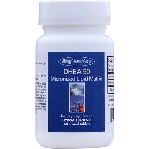 Allergy Research Group DHEA 50 mg Lipid Matrix - 60 tablettia