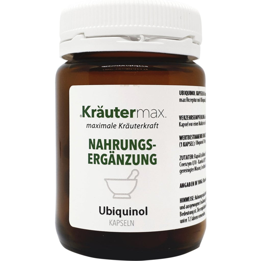 Убихинол, 60 капсули - Kräuter Max - VitalAbo