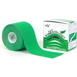 Nasara Elastisches Tape 5 cm x 5 m - grün