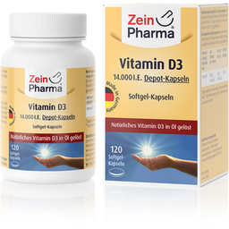 ZeinPharma Vitamina D3 Softgels 14.000 U.I. - 120 Cápsula moles