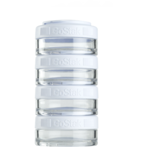 Blender Bottle Extensions 4 x 40 ml pour GoStak™ - White