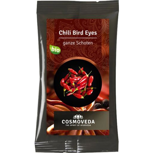 Cosmoveda Chili Bird Eyes w całości - ekologiczne - 7,50 g