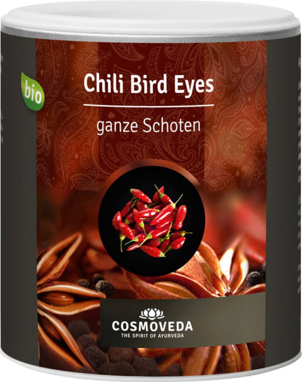 Cosmoveda Chili Bird Eyes ganz - Bio - 110 g