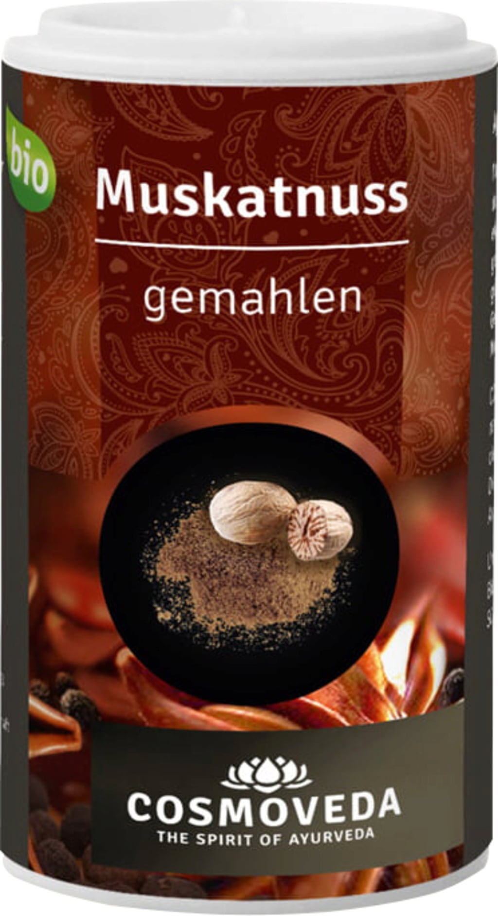 Cosmoveda Muskatnuss gemahlen Bio - 30 g