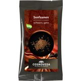 Cosmoveda Organic Mustard Seeds, black whole