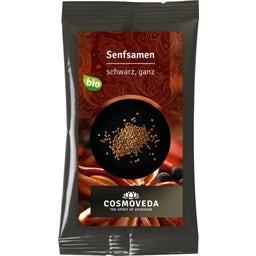 Cosmoveda Senfsamen schwarz ganz Bio - 25 g